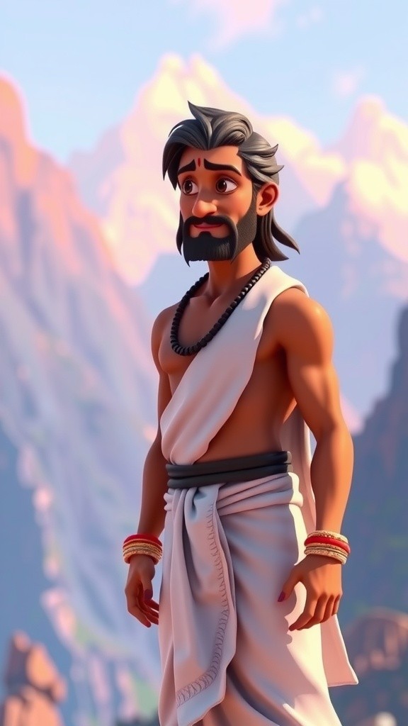 Whispers in the Snow: Mahadev's Eternal Wisdom