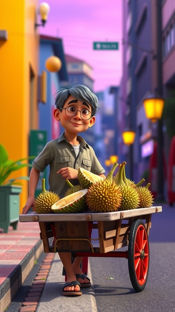 Kejujuran Penjual Durian