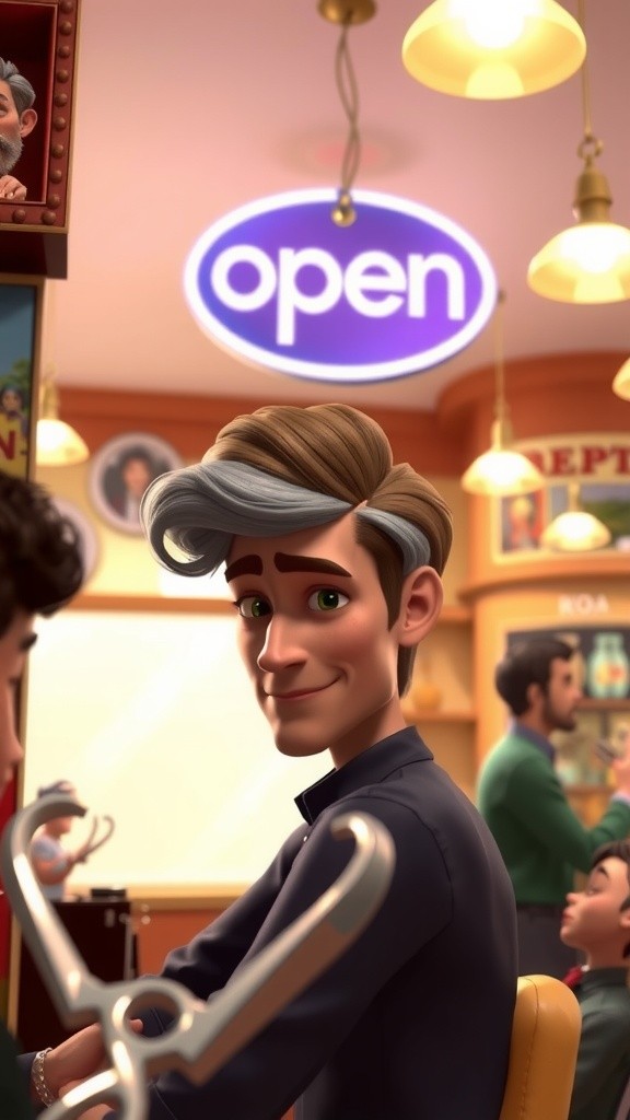 The Time-Traveling Barber's Bad Haircut