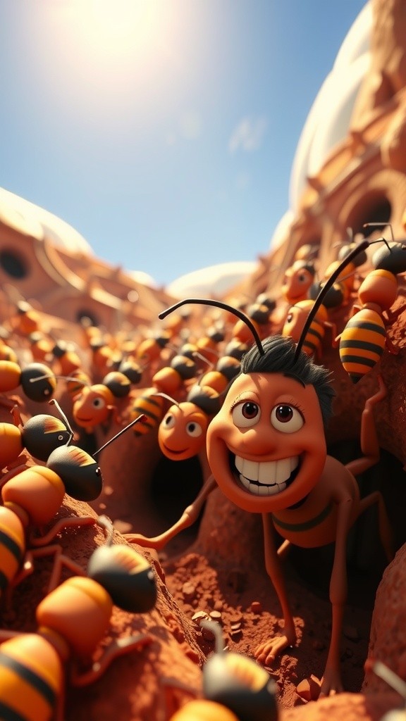 The Ants' Great Adventure