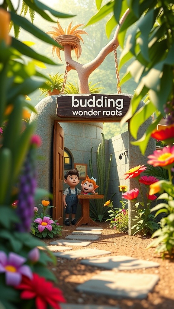 Budding Wonder Roots: Discovering Nature's Wonders!