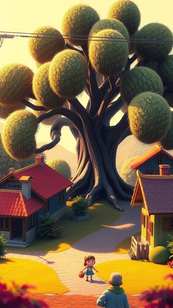 The Whispering Tree of Courage