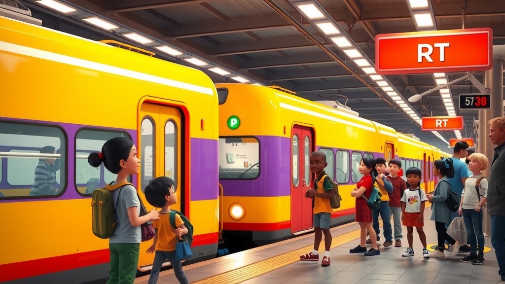Panduan Menjadi Penumpang LRT untuk Kanak-Kanak