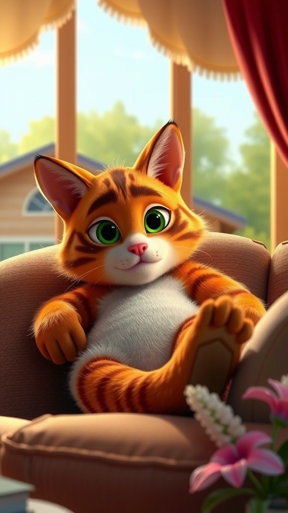 The Urban Adventures of a Giant Cat