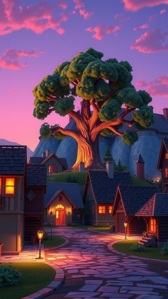 The Magic of Kindness: Mira and the Glowberry Tree
