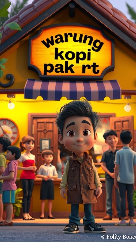 Kursi Terkutuk: Rahasia di Warung Kopi Pak RT