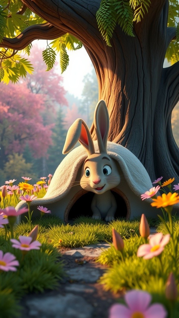 Ramu the Rabbit and the Beautiful Garden