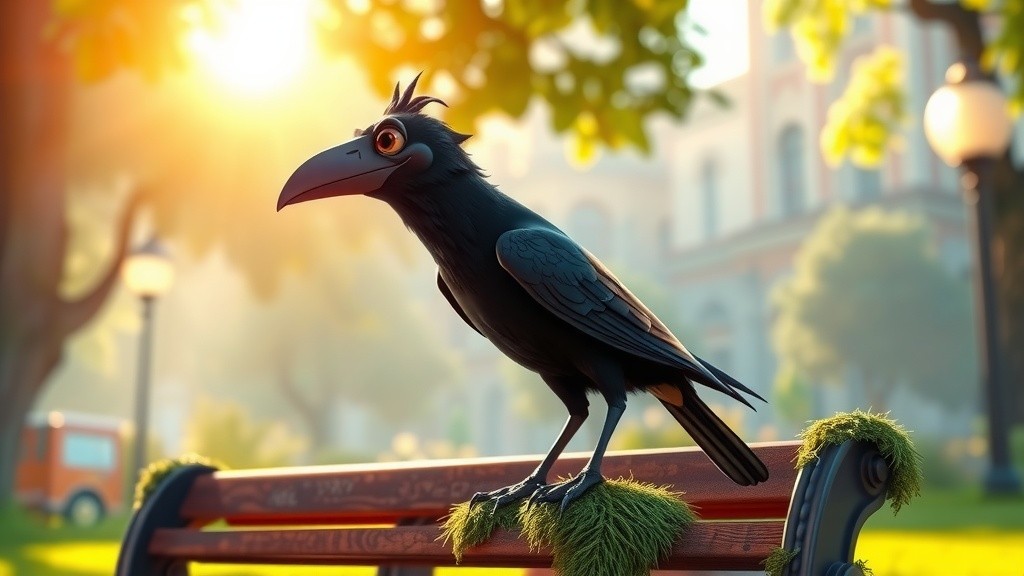 The Thirsty Crow's Unlikely Friendship