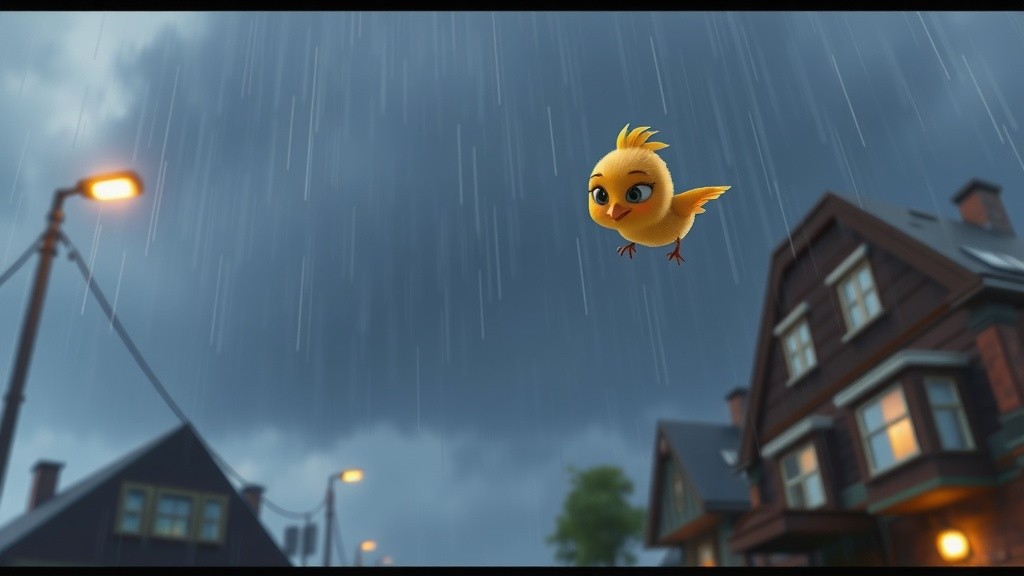The Hungry Yellow Bird