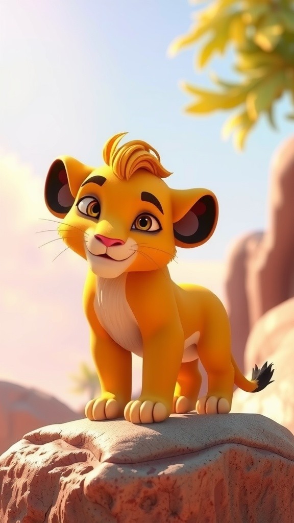 The Little Lion's Playtime