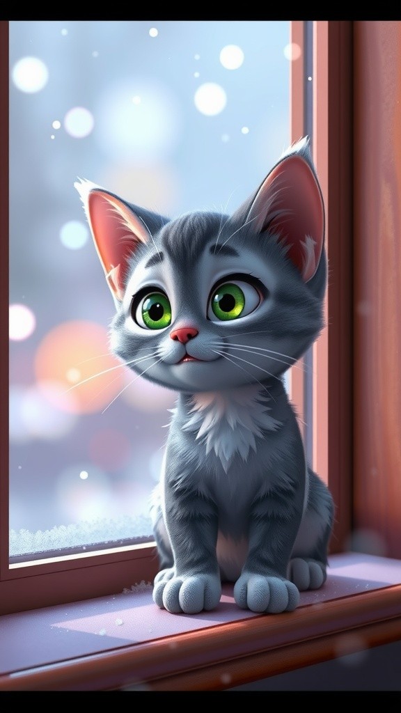 Whiskers' Winter Adventure