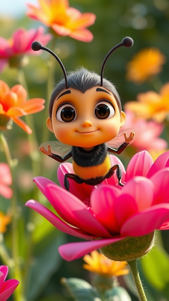 The Adventure of Benny the Brave Bee