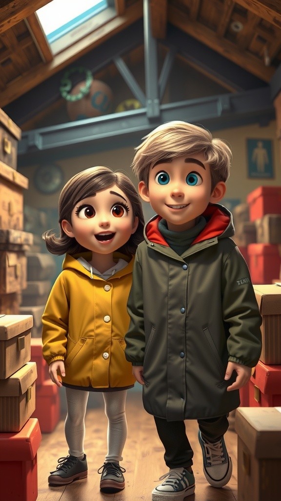 Emma and Sam's Time-Traveling Adventure