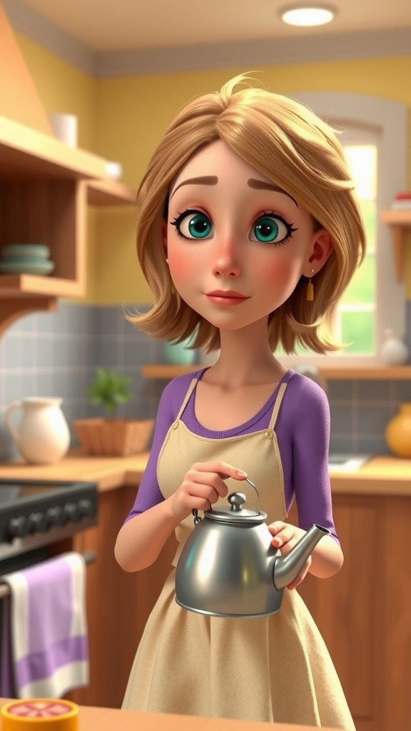 Tea Troubles: Lucy's Brewing Mishap!