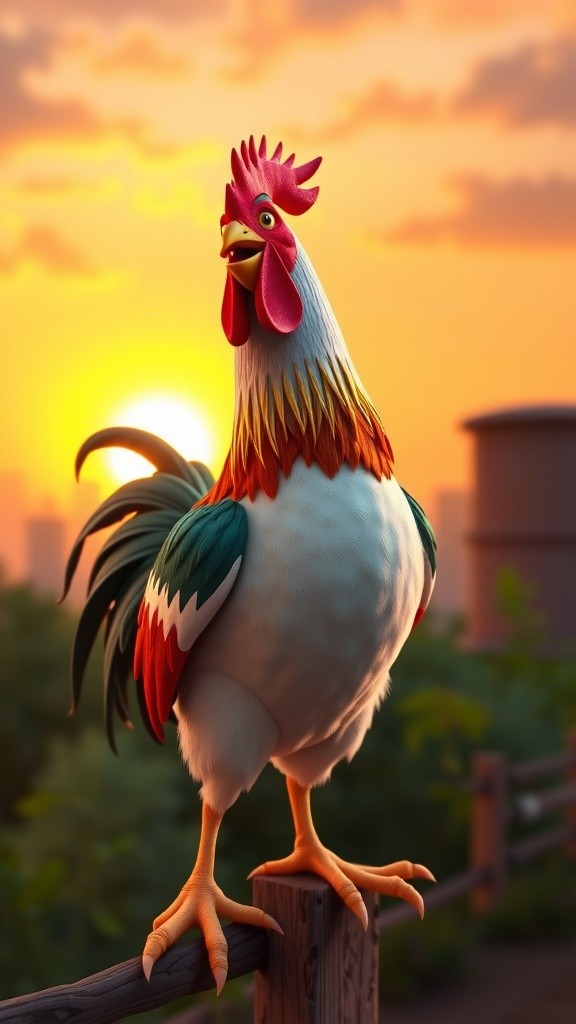 Mengapa Ayam Jantan Berkokok di Pagi Hari?