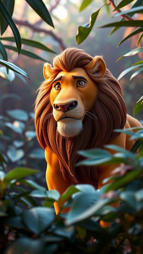 The Hungry Lion and the Deceitful Jackal