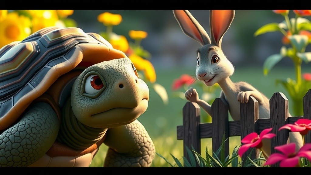 The Tortoise and the Hare: A Race of Patience and Speed