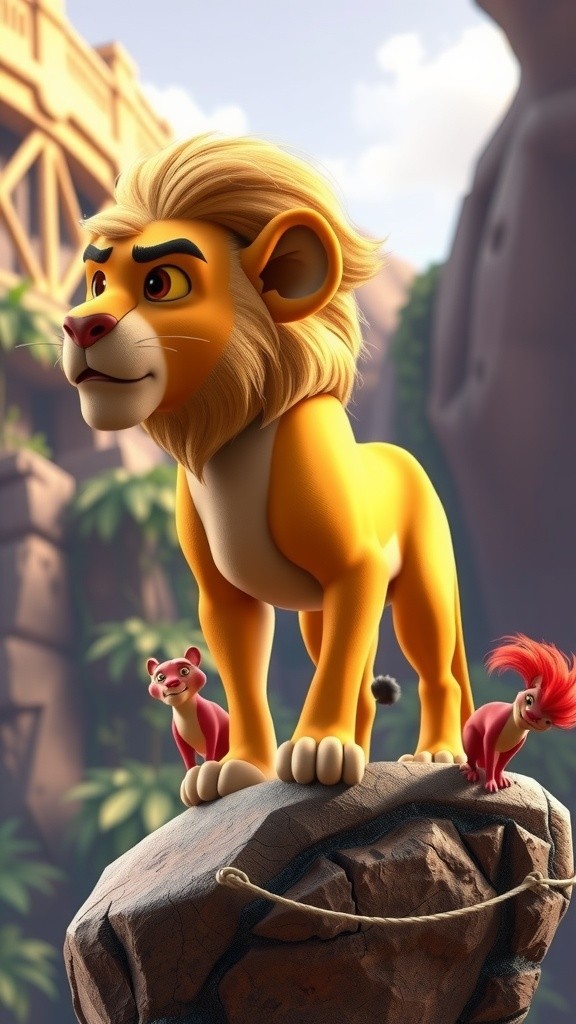 The Clever Rabbit: Outsmarting the Lion