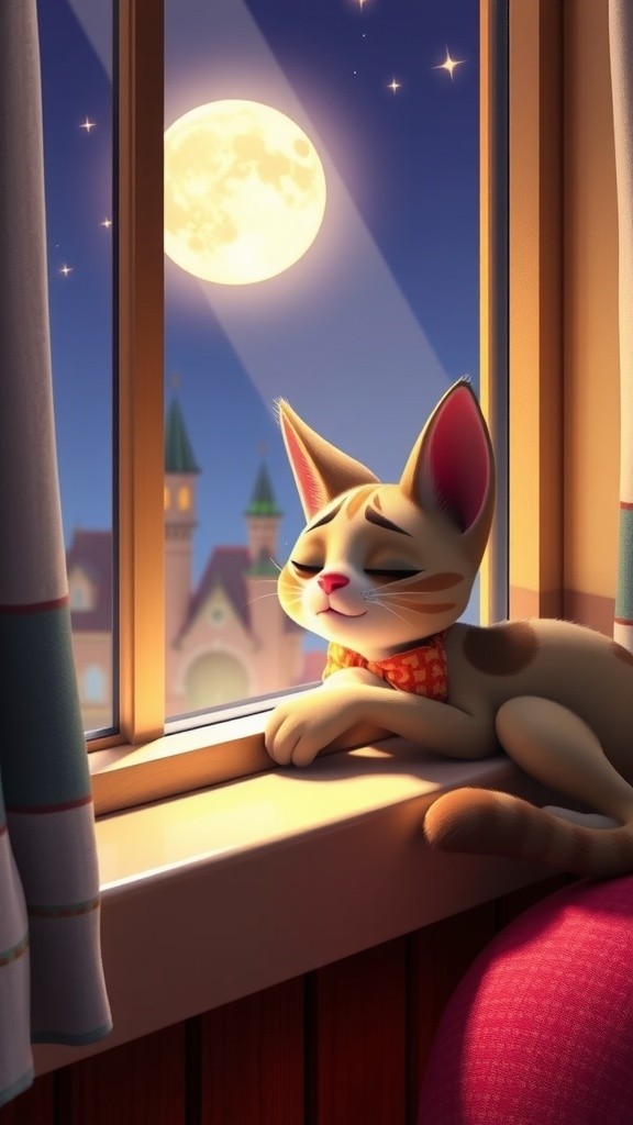Whiskers the Midnight King: A Cat's Secret Reign!
