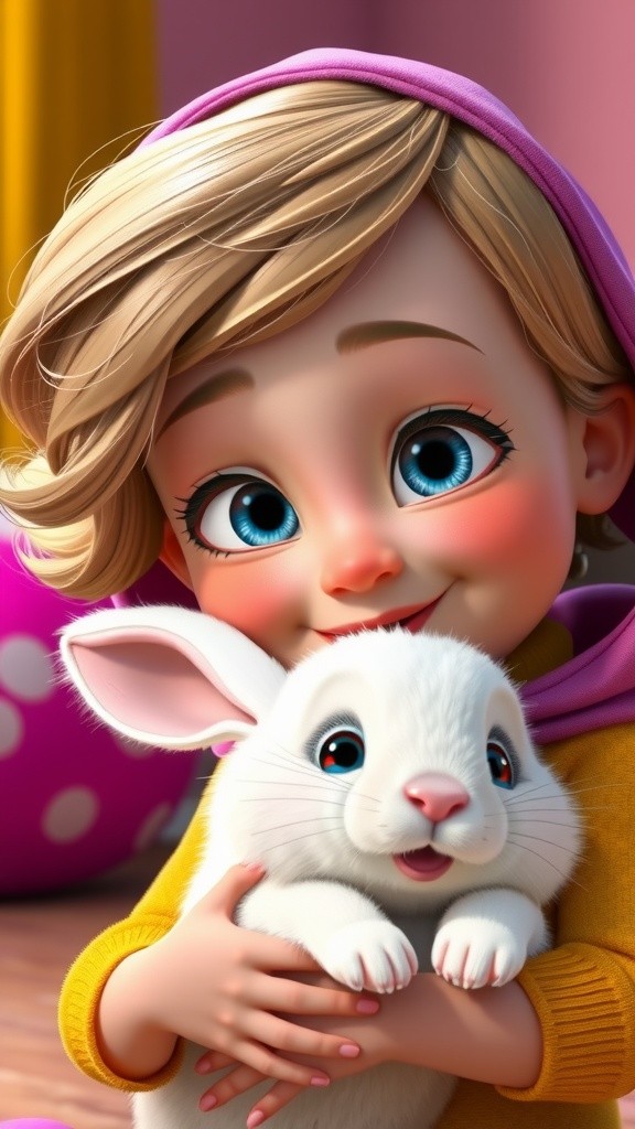 Bunny Playtime: A Baby's Joyful Adventure