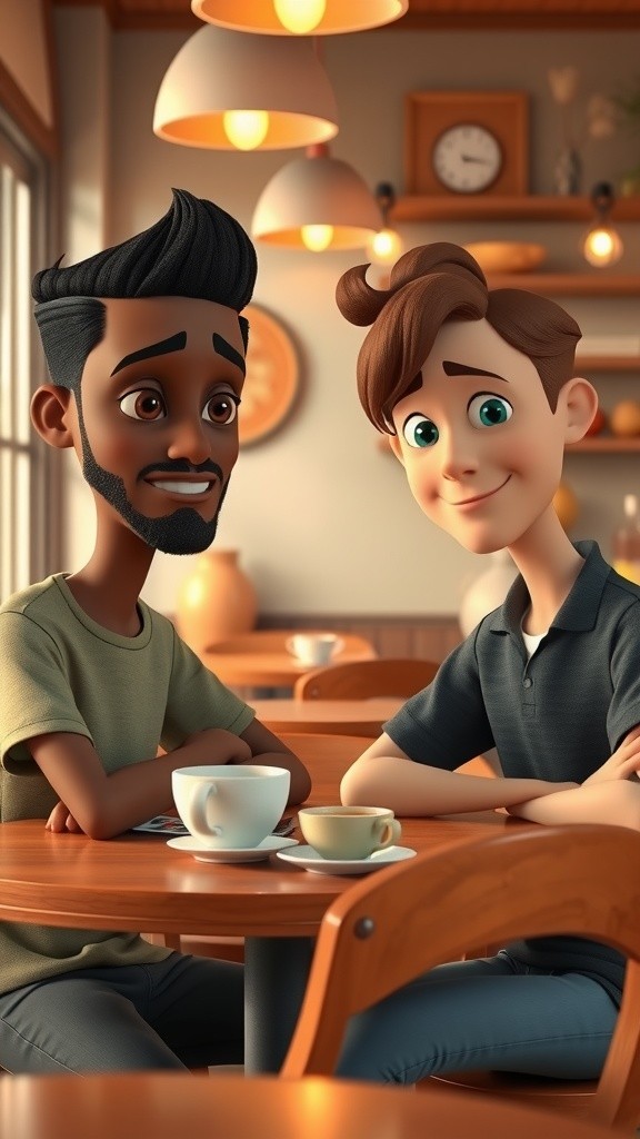 Mesin Waktu di Warung Kopi