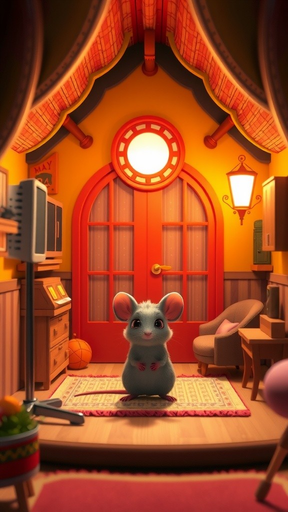 Max the Brave Little Mouse