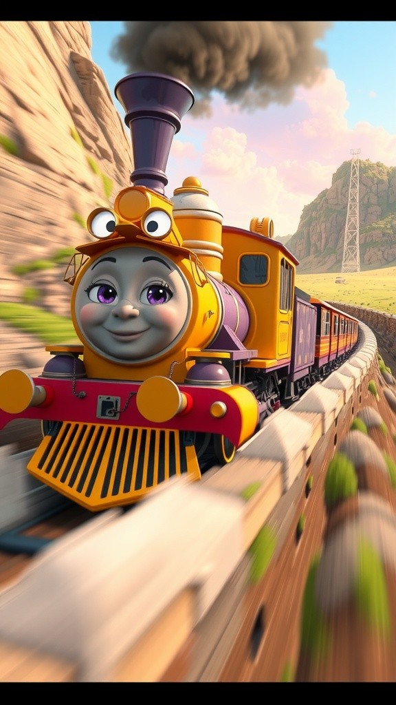 The Magical Journey of the Enchanted Train
