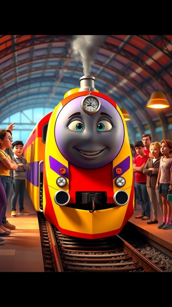 The Enchanting Journey of the Beautiful Train