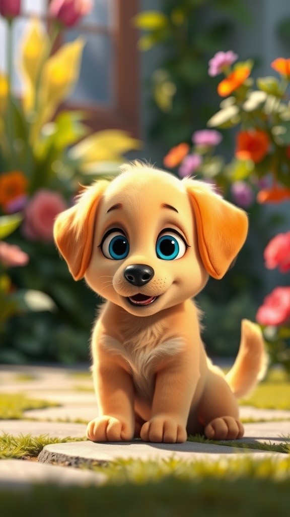 The Magical Adventures of an Adorable Puppy