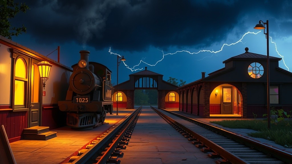 Whispers of the Abandoned Train