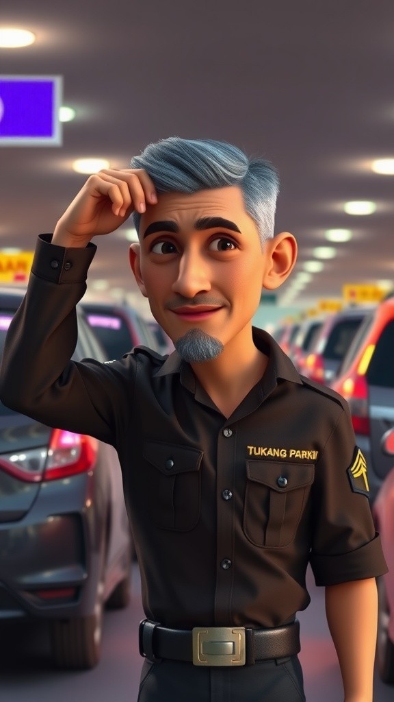 Jono Si Tukang Parkir yang Lupa Lokasi Mobil