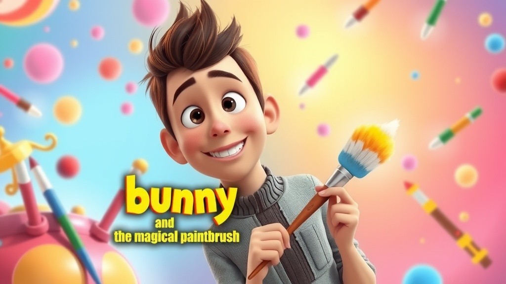 Bunty and the Magical Paintbrush Adventure