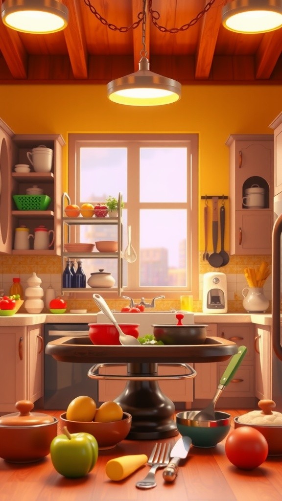 Pertarungan Memasak: Rina vs Dina