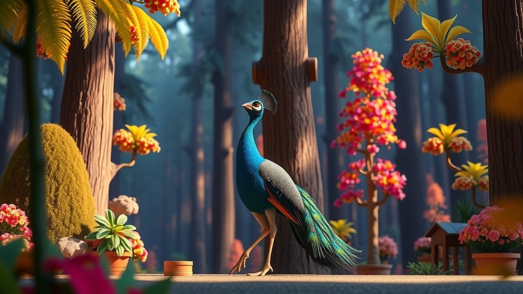 The Tale of the Peacock's Pride