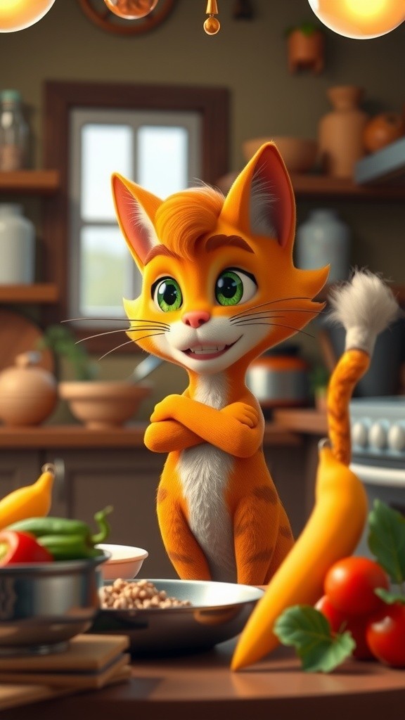 Drama Dapur Kucing Licik