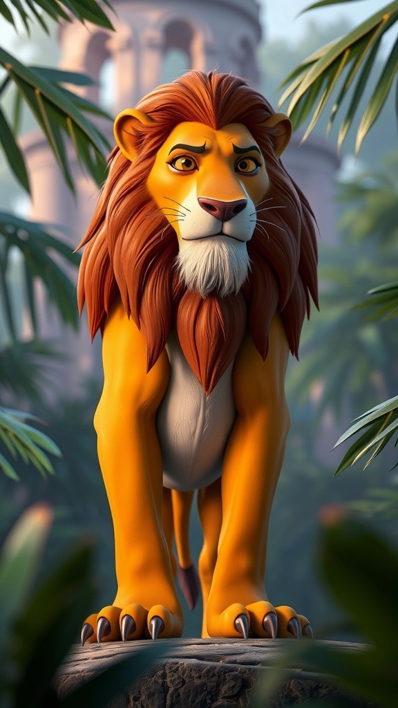 The Clever Rabbit and the Proud Lion