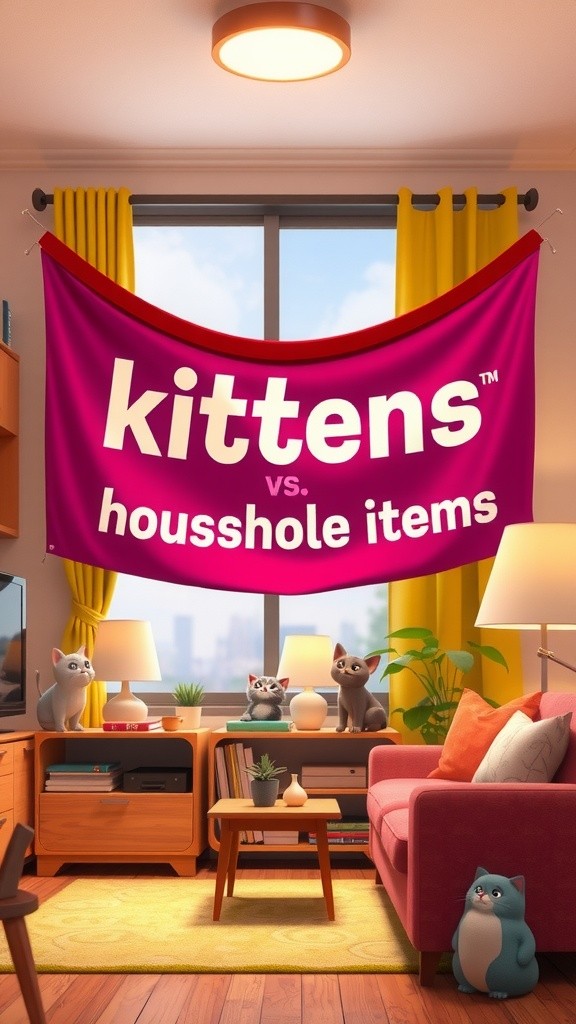 Kittens vs. Household Items