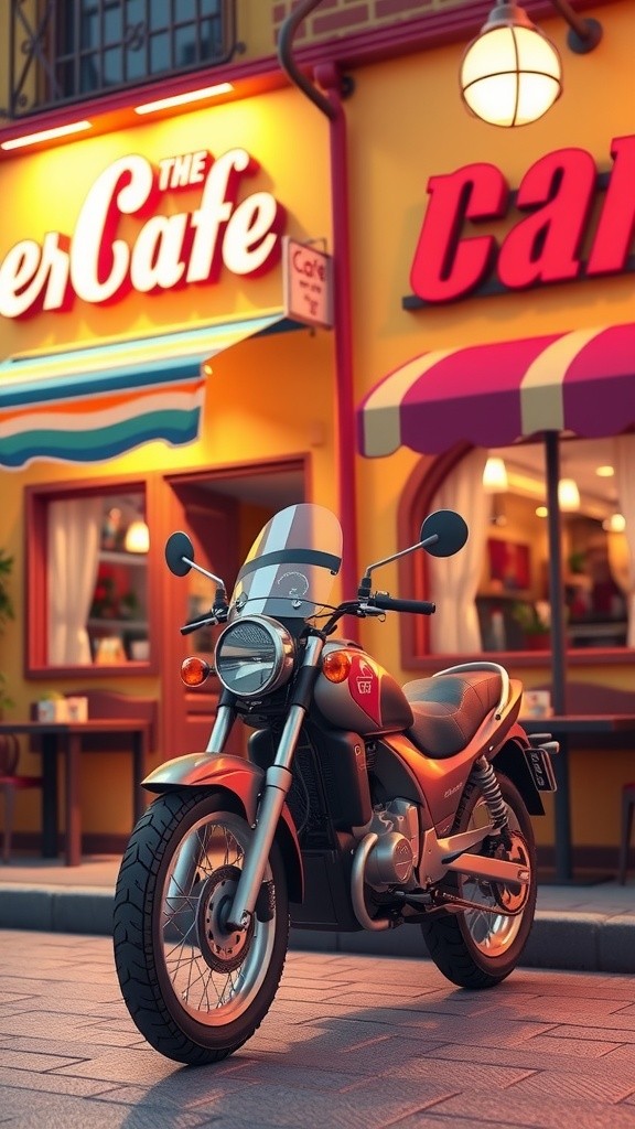 Parkir Motor Jadi Ujian SIM?