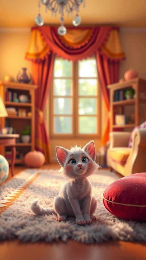 Purrs and Giggles: A Heartwarming Moment