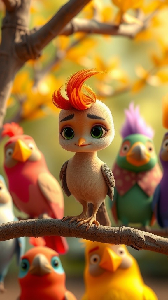 The Brave Little Bird's Song
