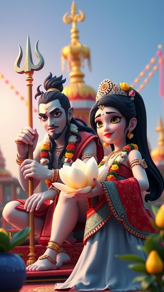 भगवान शिव और माता पार्वती की प्रेरणादायक विवाह कथा