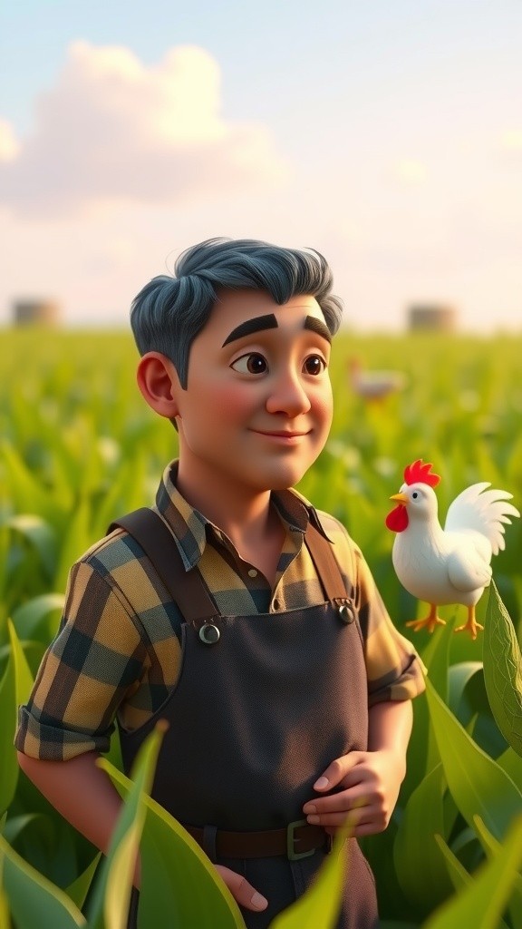 Ayam Ajaib dan Keinginan Sang Petani