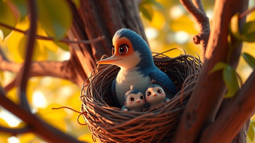 The Tale of Two Nestlings: A Stormy Adventure