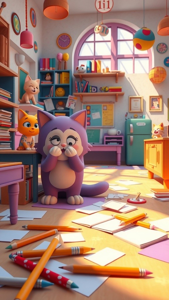 The Cat-tastic Classroom: Learning with Whiskers