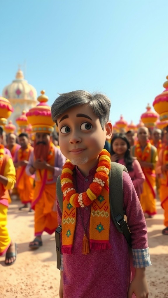 कावड़ यात्रियों का अनोखा सफर