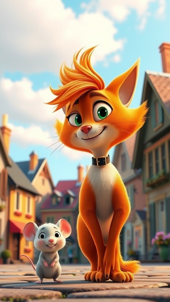 The Cat and the Mouse: A Unlikely Friendship Adventure