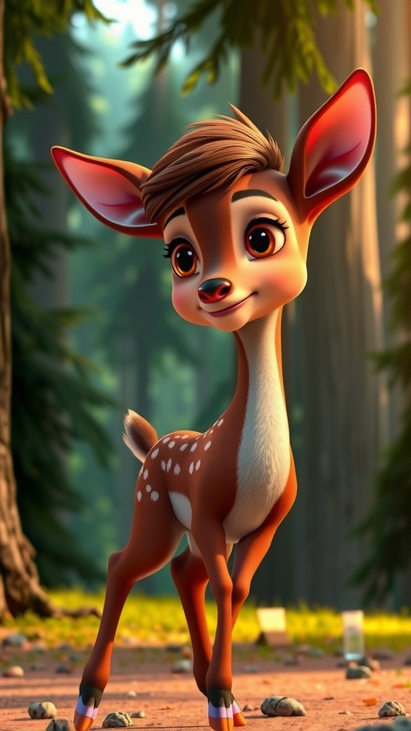 The Brave Dog and the Grateful Deer