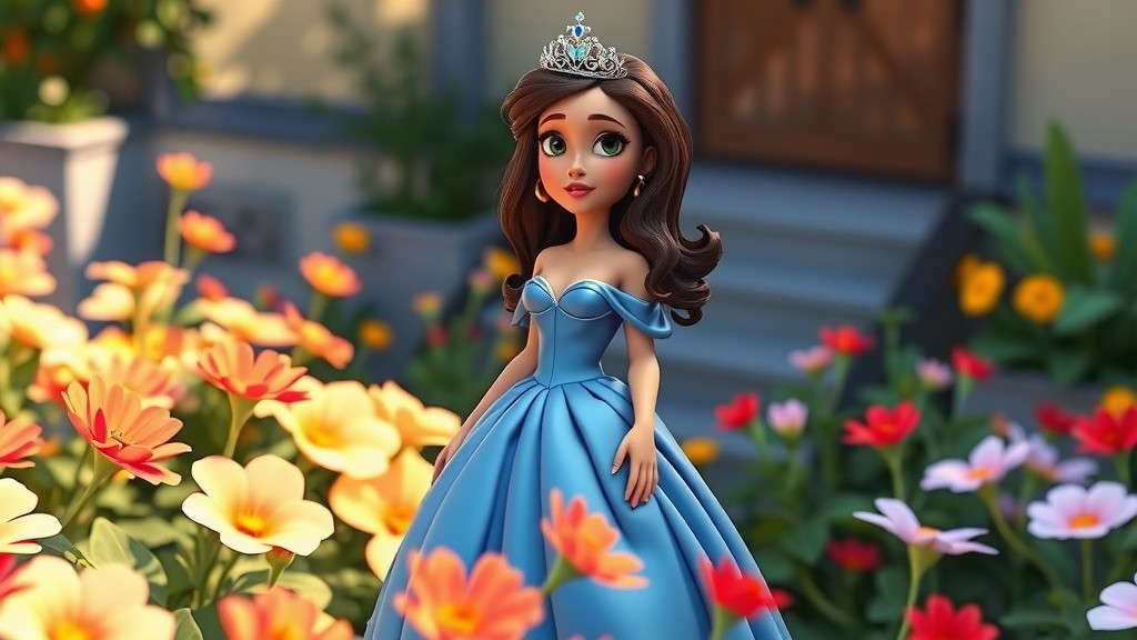 La Bella Princesa y el Castillo en el Bosque