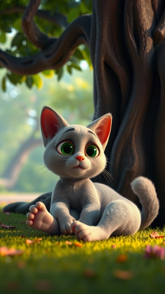 Tomi Si Kucing Malas dan Ayam Pintar