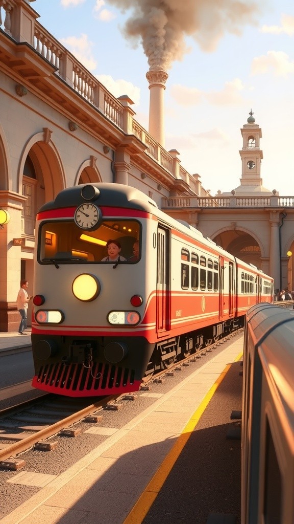 The Disappearance of the Luxury Train: A Time Travel Mystery